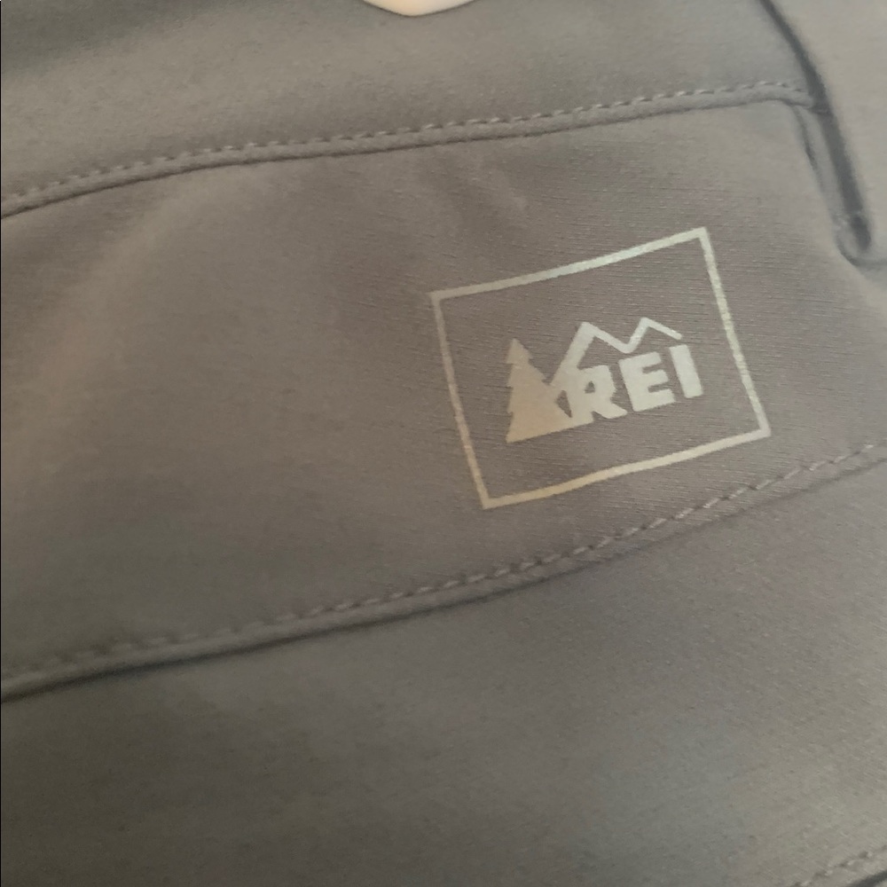 REI lightweight soft shell hiking pants size 2 gray - Picture 4 of 7